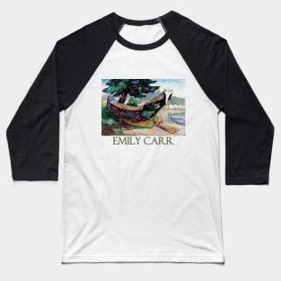 War Canoe, Alert Bay (1912) by Emily Carr Baseball T-Shirt